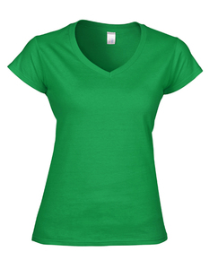 Gildan G64V00L - Ladies V-Neck Softstyle Ringspun Cotton T-Shirt
