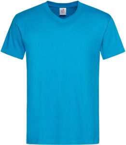 Stedman ST2300 - Classic V-Neck T-Shirt 155gm Ocean Blue