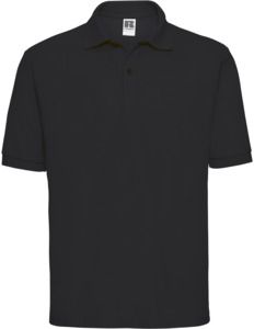 Russell R539M - Classic PolyCotton Polo 215gm Black