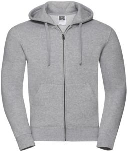 Russell R266M - Authentic Zip Hood Mens Light Oxford