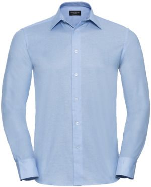 Russell Collection R922M - Oxford Tailored Easy Care Long Sleeve Shirt Mens