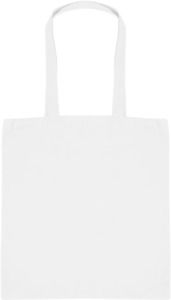 Absolute Apparel AA550 - Cotton Shopper Bag Long Handle White