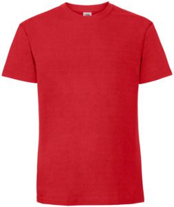 Fruit Of The Loom F61422 - Ringspun Premium T-Shirt Mens Red